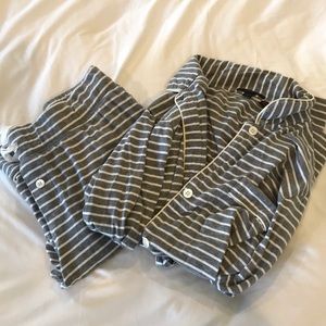 J Crew Stripe Pajama Set